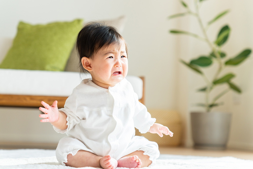 最近泣き声が小さい気がする…