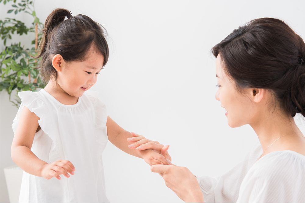 他の子と比べて、色黒な気がする・・・